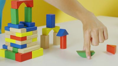 Wooden building blocks 4