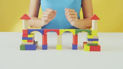 Wooden building blocks 5