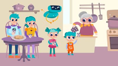 At Grandma and Grandpa