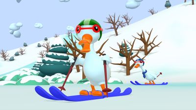 Skiing with the Parents