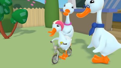 Ducky and the Balance Bike