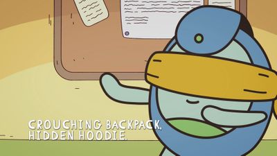 Crouching Backpack, Hidden Hoodie