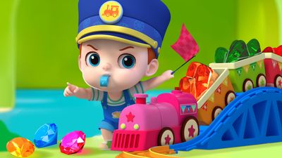 Little Train Carrying Gems