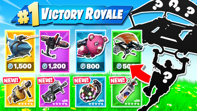 Fortnite Random Glider Rarity Challenge with Sigils