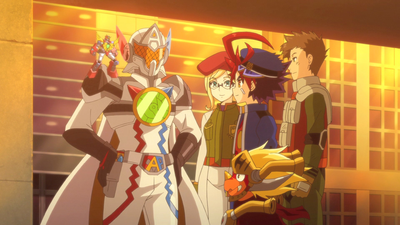 Mysterious Hero! Captain Answer!