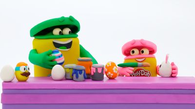 Easter Egg Color Clash | Play-Doh Show Stop Motion