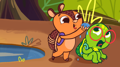 A Tortoise that is Afraid of Water?