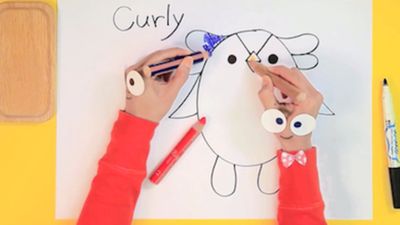 Let's Draw Curly