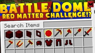 Overpowered Red Matter Armor Modded Battledome