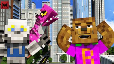 Bacca vs Evil Dragon in BaccaTopia