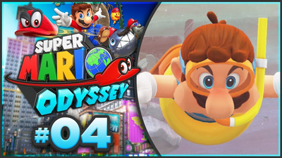 Super Mario Odyssey - Lake Kingdom 100% Walkthrough! Part 4