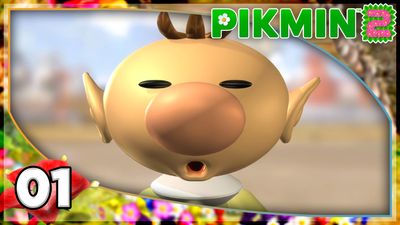 Meeting Pikmin in Valley of Repose!