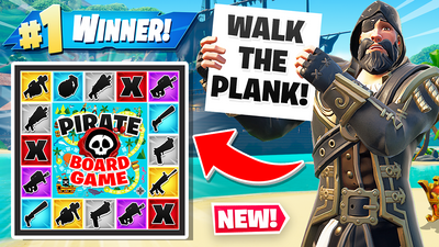 Pirate Booty Board Game in Fortnite with Sigils