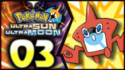 Pokemon Ultra Sun and Moon: Part 3 - Rotom Dex!