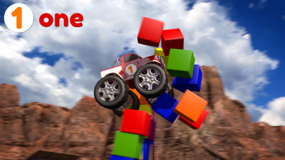 Counting Monster Trucks Part 2 - 1 to 20