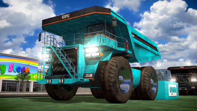 Learn Colors with Dump Trucks - Part 2