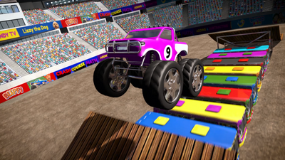 Monster Truck Math Part 1 - Adding