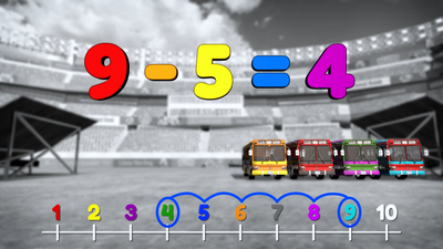Monster Truck Math Part 2 - Subtracting