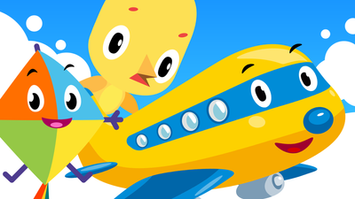 Learn ABC's with Flying Objects - Volume 1