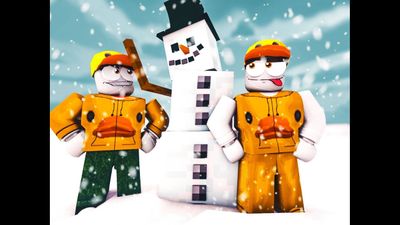 Snowmen are trying to Destroy ROBLOX