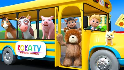 The_Wheels_On_The_Bus_Animals_Baa_Baa_Black_Sheep
