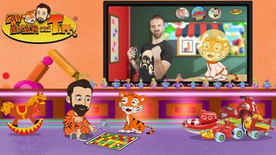 The Kitchen Joke Shop With Mummy Susy - Tiger and Tim