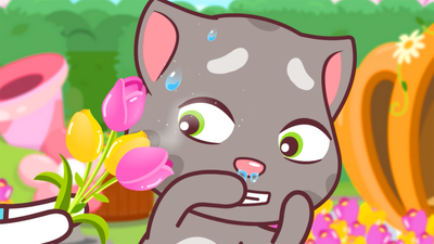 Tom, la fiesta de las flores y muchos estornudos