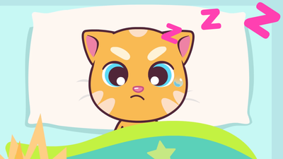 Ginger quiere dormir