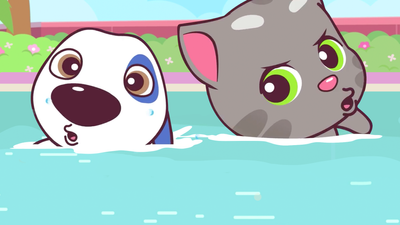 Guerra en la piscina