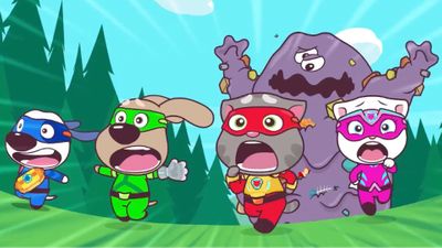 Ataque del monstruo de la basura