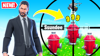 USE PROPS to SNEAK Past the SNIPER in Fortnite